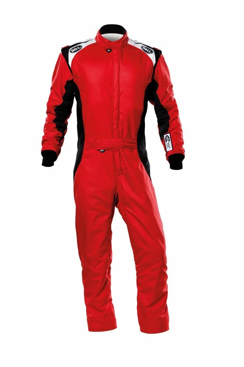 Driving Suit - ADV-TX Series - 1-Piece - SFI 3.2A/5 - Multi-Layer - Fire Retardant Fabric - Red / Black - 2X-Large - Each