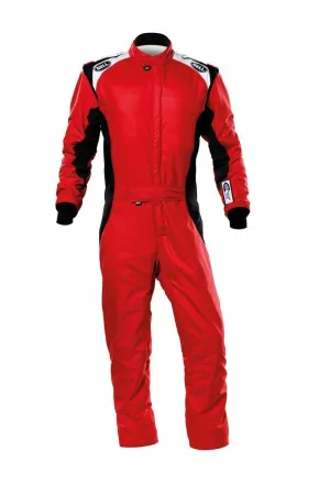 Driving Suit - ADV-TX Series - 1-Piece - SFI 3.2A/5 - Multi-Layer - Fire Retardant Fabric - Red / Black - Small - Each