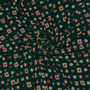 Dty Printed Stretch Fabric Vuitton