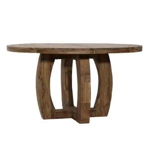 Eco-Chic Garden Gathering Round Table