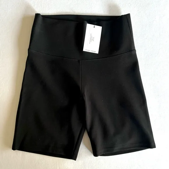 Eco responsible Biker Short_Black