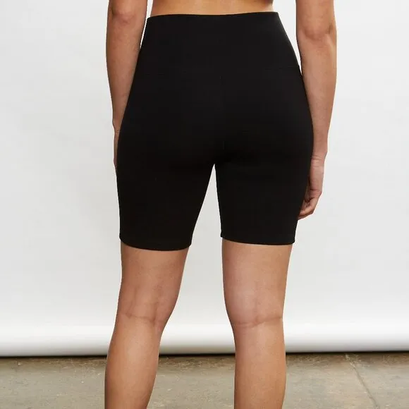 Eco responsible Biker Short_Black