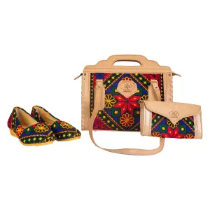 Elegant Tote and Clutch Set | Perfectly Paired with Ballet Flats Nk-185