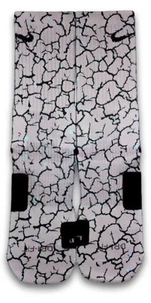 Elephant Print Custom Elite Socks