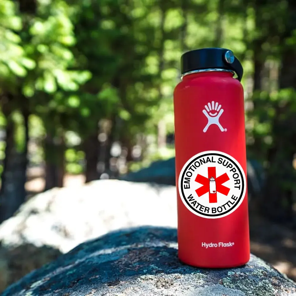 Emotional Support Water Bottle  Sticker