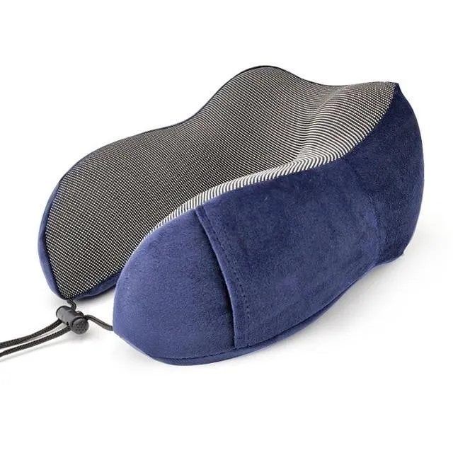 Ergonomic Memory Foam Travel Neck Pillow kit