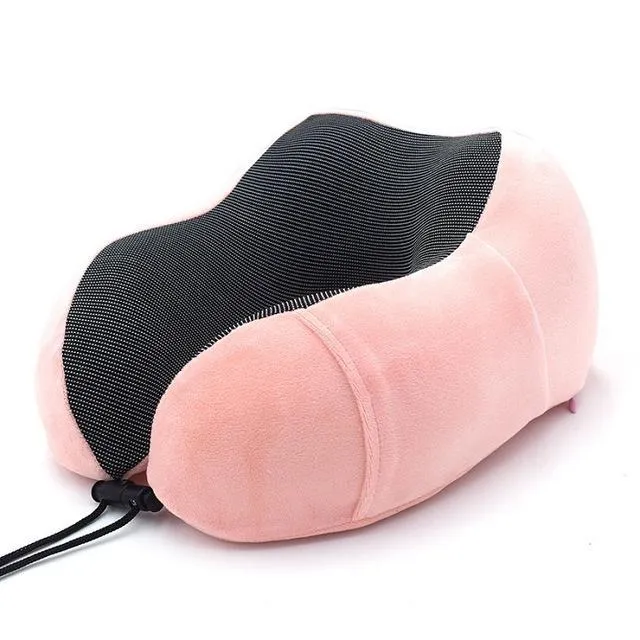 Ergonomic Memory Foam Travel Neck Pillow kit