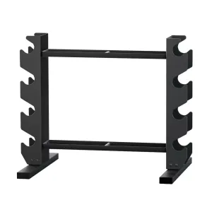 Everfit Dumbbells Rack Dumbbell Kettlebell Stand Home Gym Storage 200kg Capacity