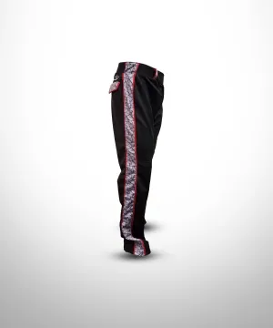 Evo9x Full Dye Sublimated Panels Baseball, Softball Pant Black