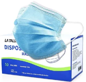 Face Masks - Box of 50 (High Quality)