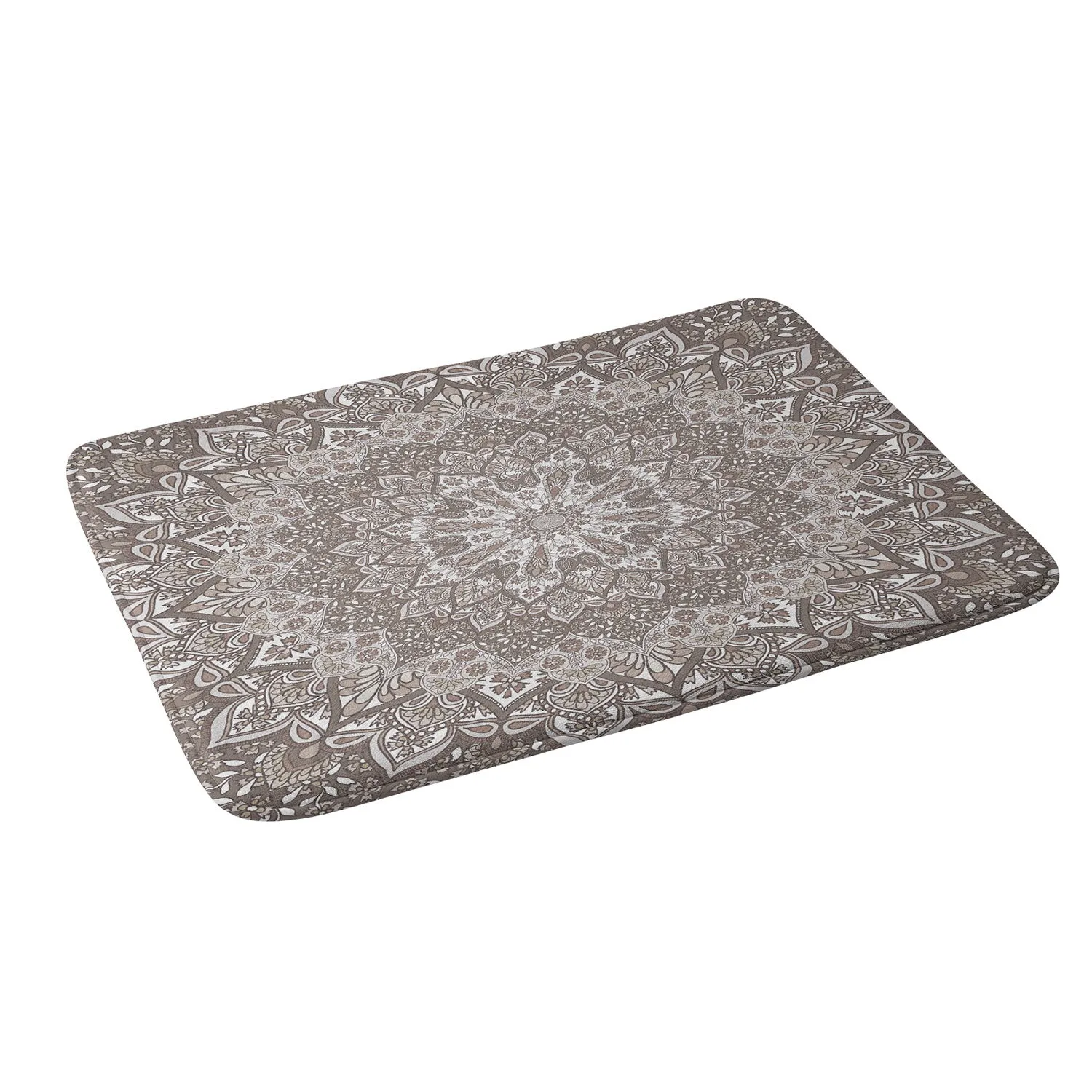 FARAH NEUTRAL MEMORY FOAM BATH MAT