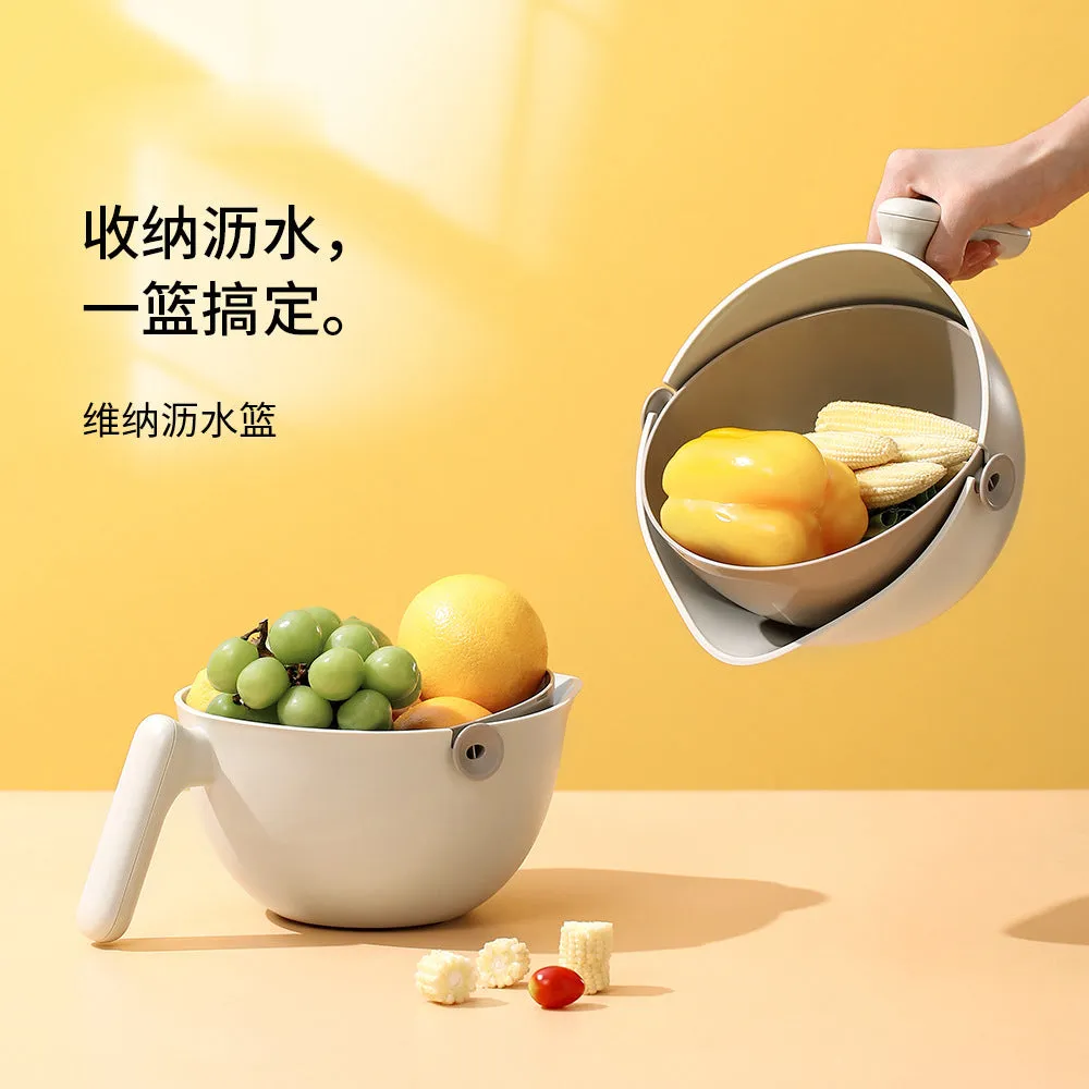 FaSoLa Drain Basket - Off-White