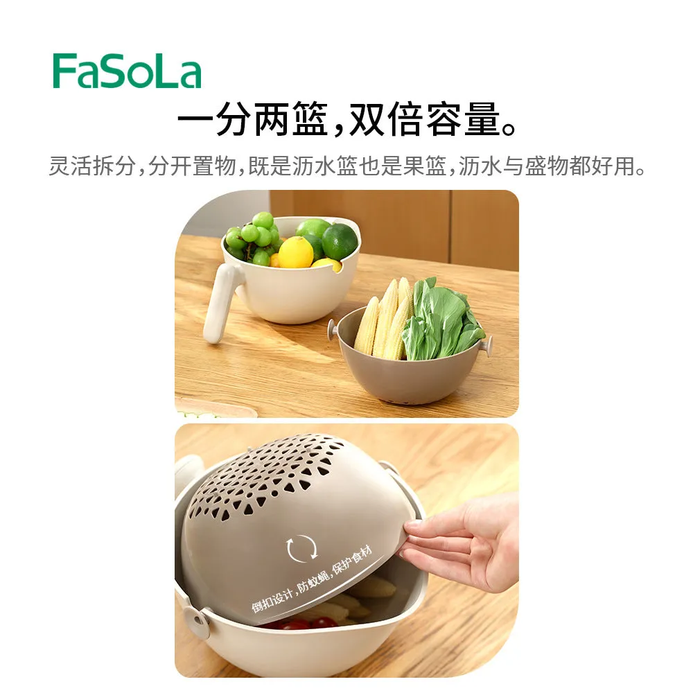FaSoLa Drain Basket - Off-White