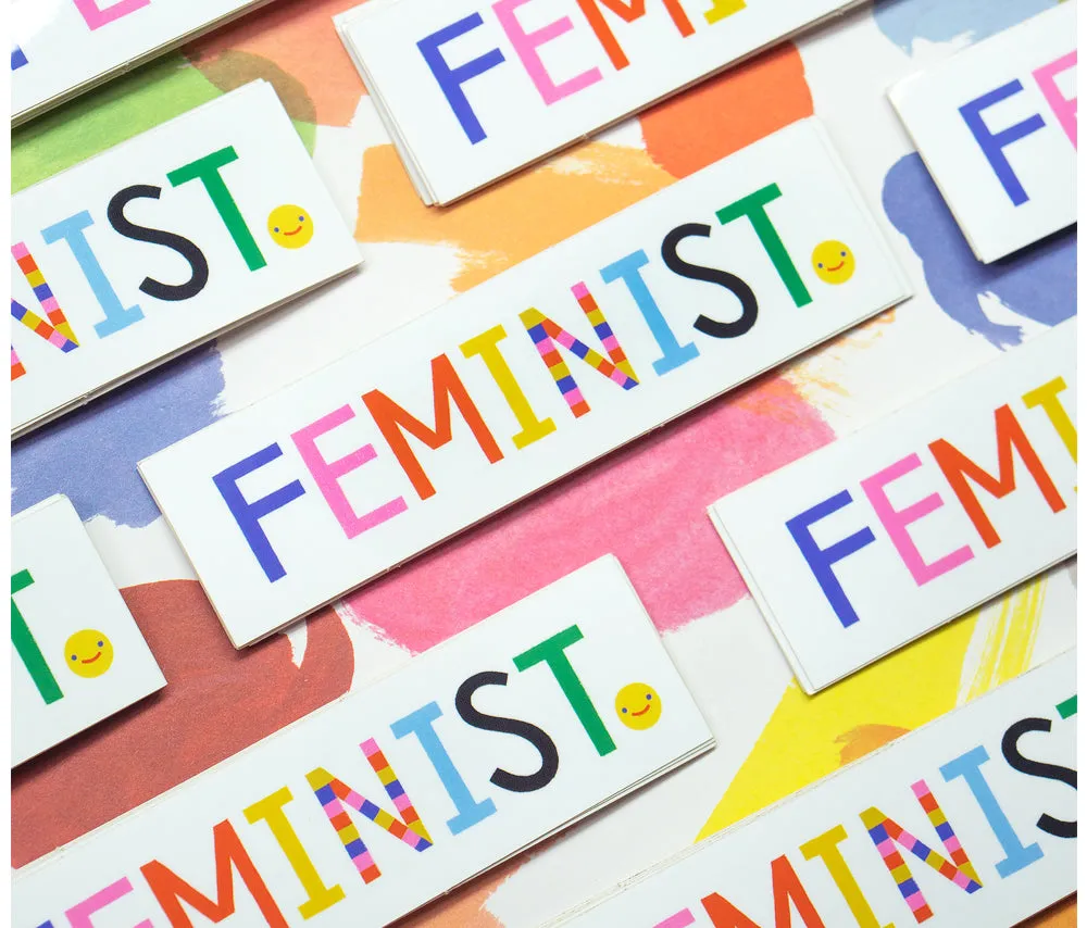 Feminist Vinyl Sticker