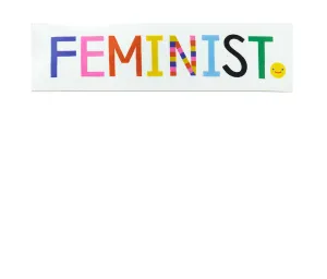 Feminist Vinyl Sticker