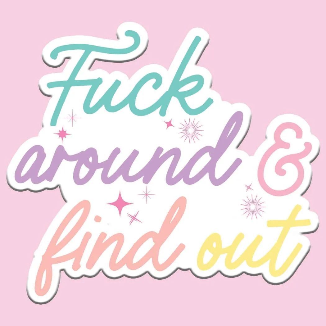 Find Out Sticker