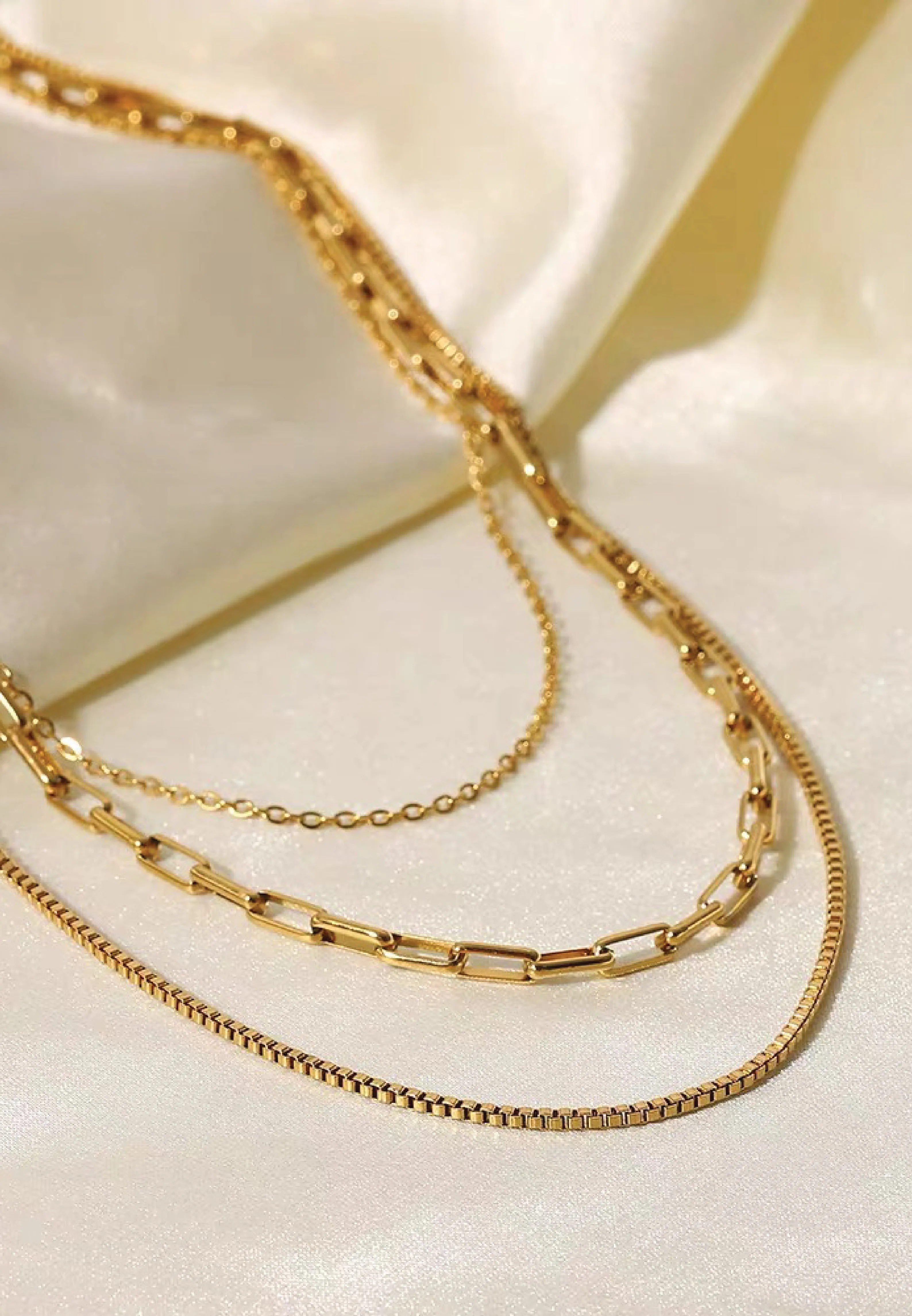Flavie Multi-Layer Chain Necklace