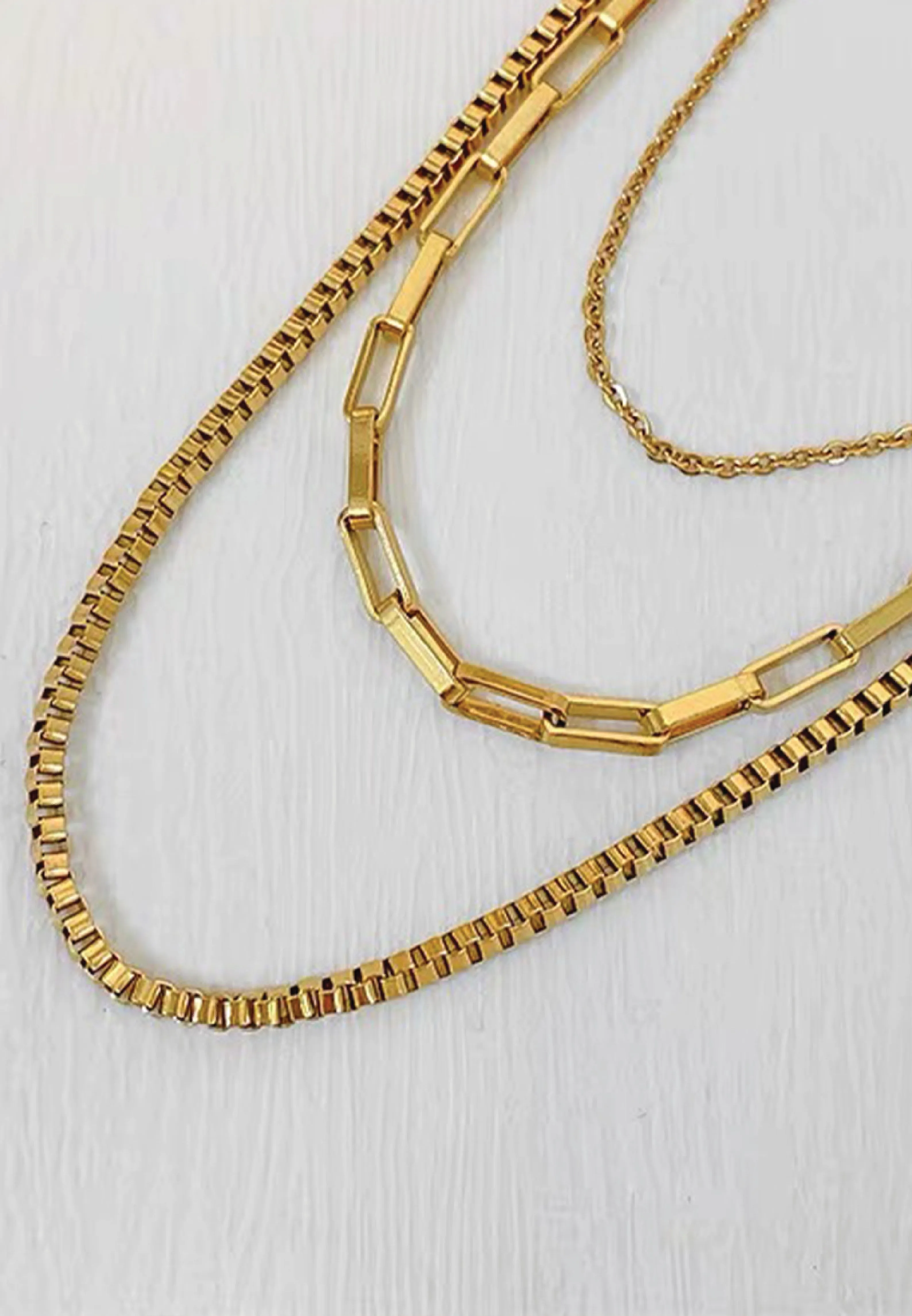 Flavie Multi-Layer Chain Necklace