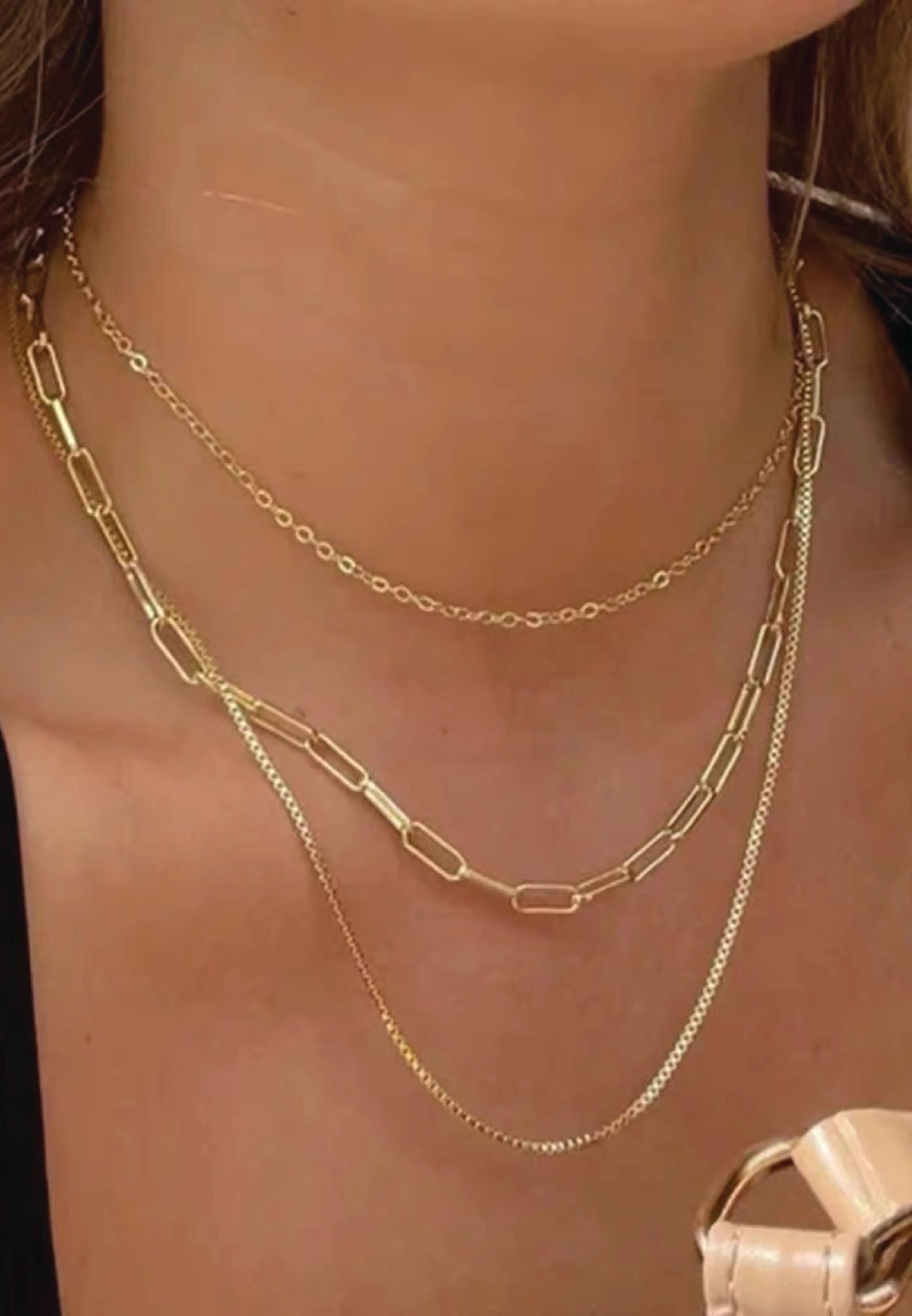 Flavie Multi-Layer Chain Necklace