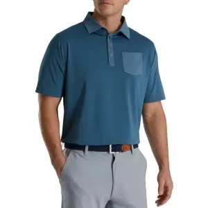 FootJoy Tonal Trim Solid Pocket Lisle Self Collar XL Ink (29594)