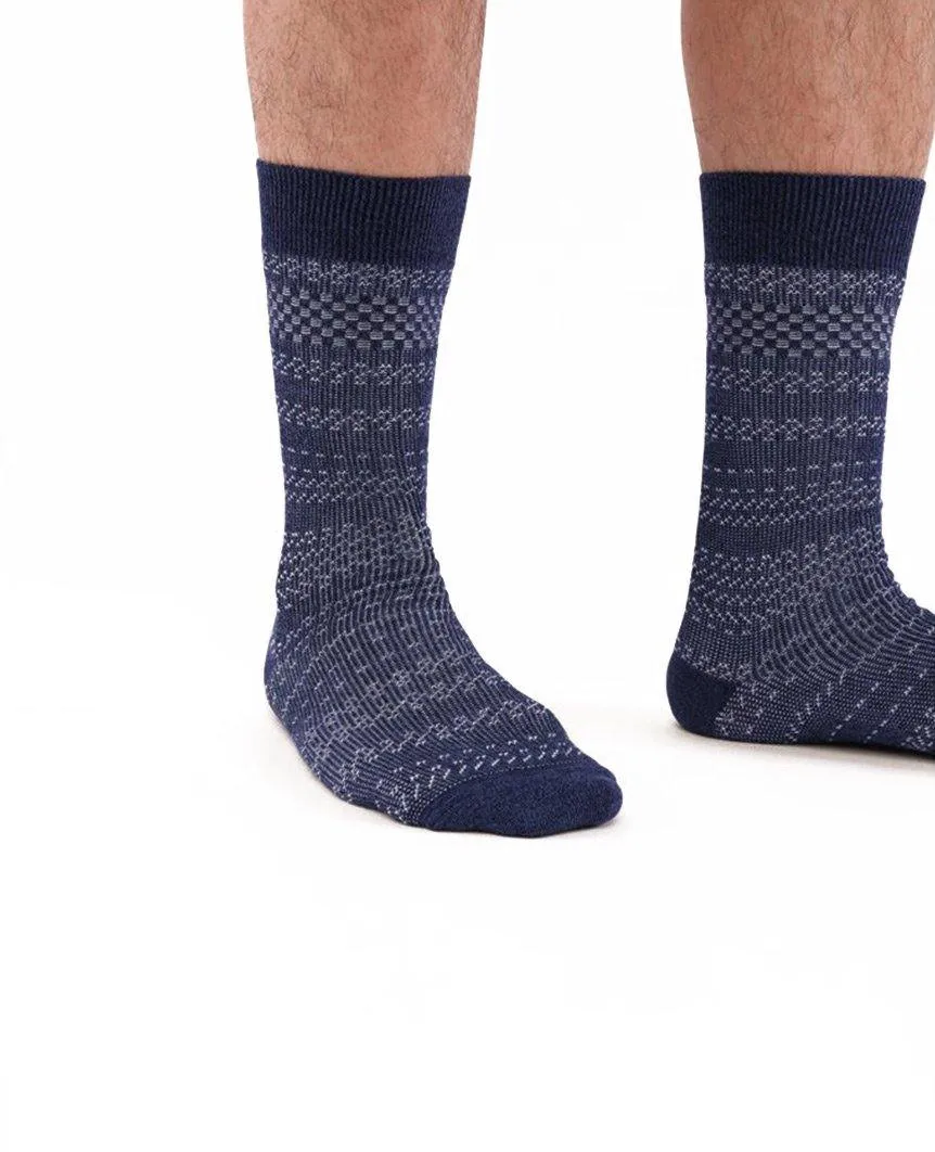 Four Mid-Calf Navy