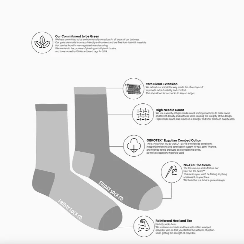 Friday Socks - Womens Mismatched Socks | Border Collie