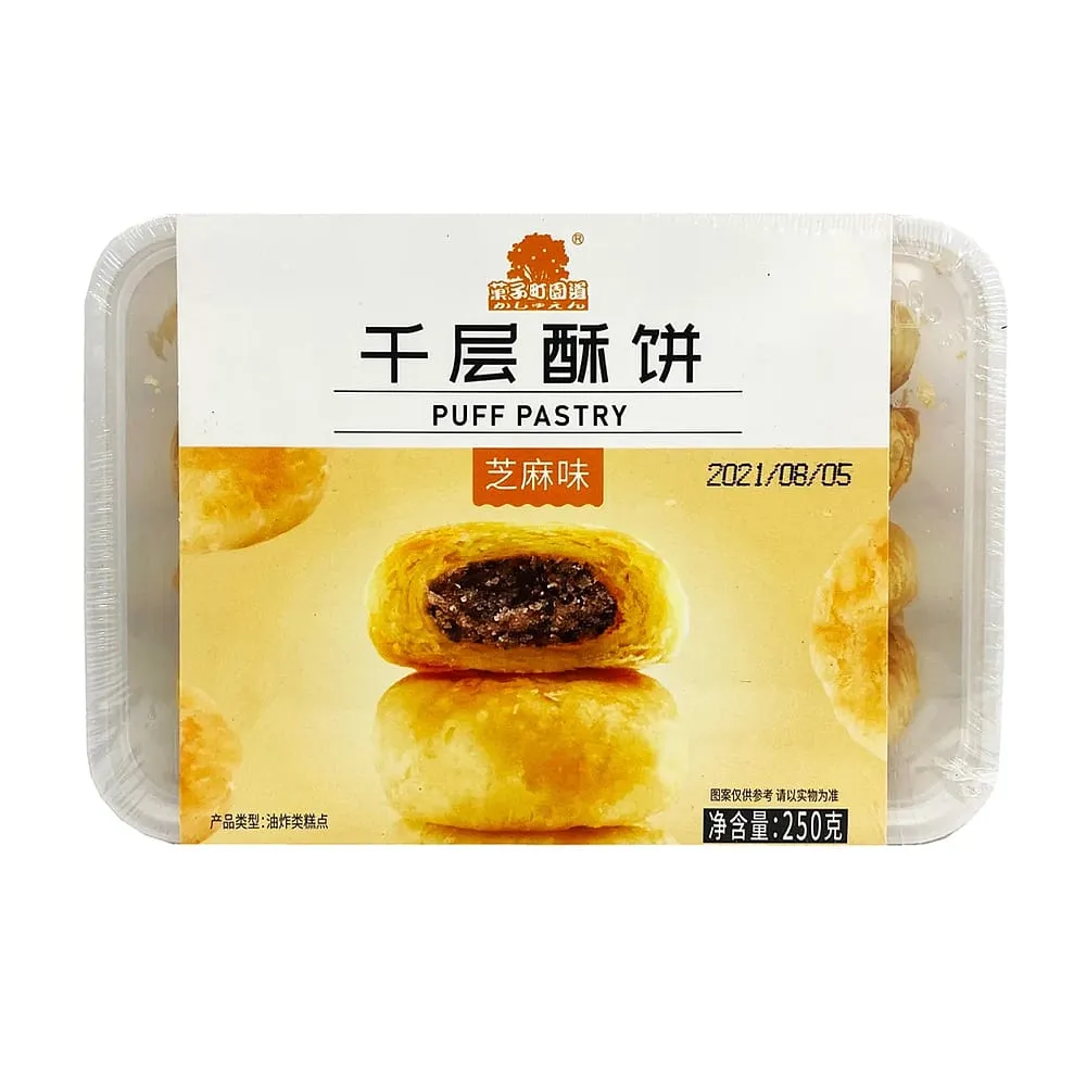 Fruit Town Garden Road Sesame Flavored Thousand Layer Pastry 250g
