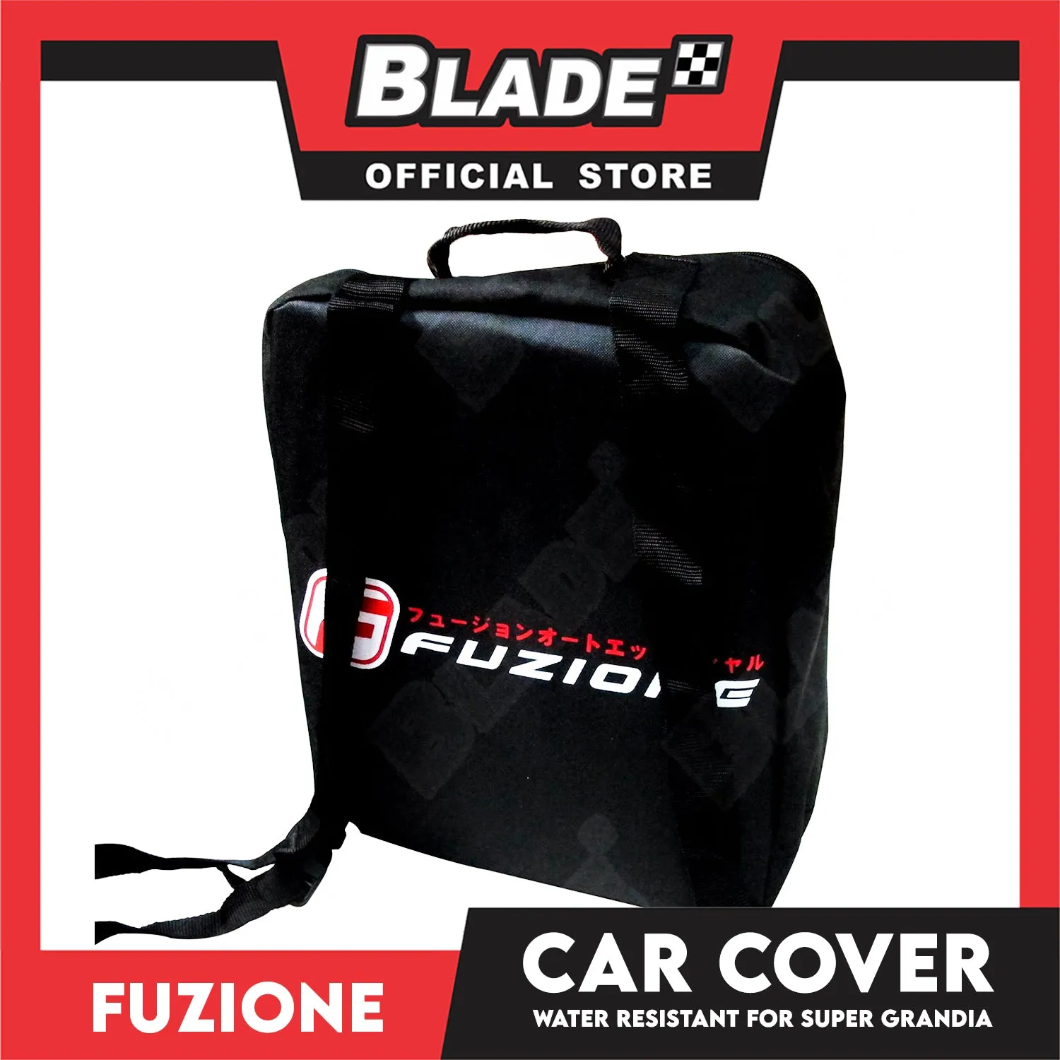 Fuzion Car Cover Water Proof For Toyota Hi-ACE Super Grandia (FCC-WRHI-ACE) Multi-Layer Deluxe, Indoor And Outdoor Car Cover