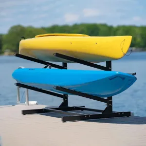 G-Watersport Kayak and SUP Outdoor Storage Rack, Heavy Duty Adjustable Weatherproof Stand