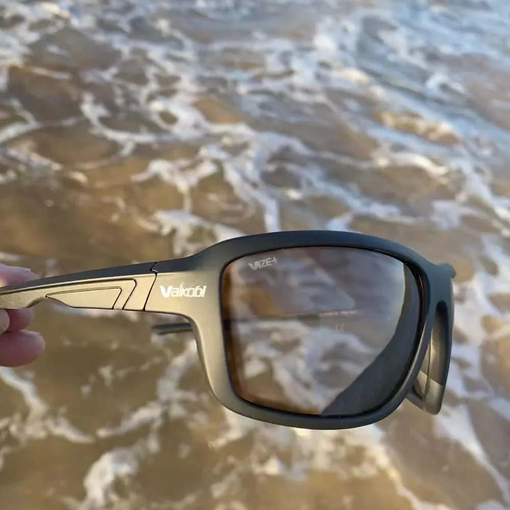 Garda Polarized Sunglasses (Brown/Smoke)