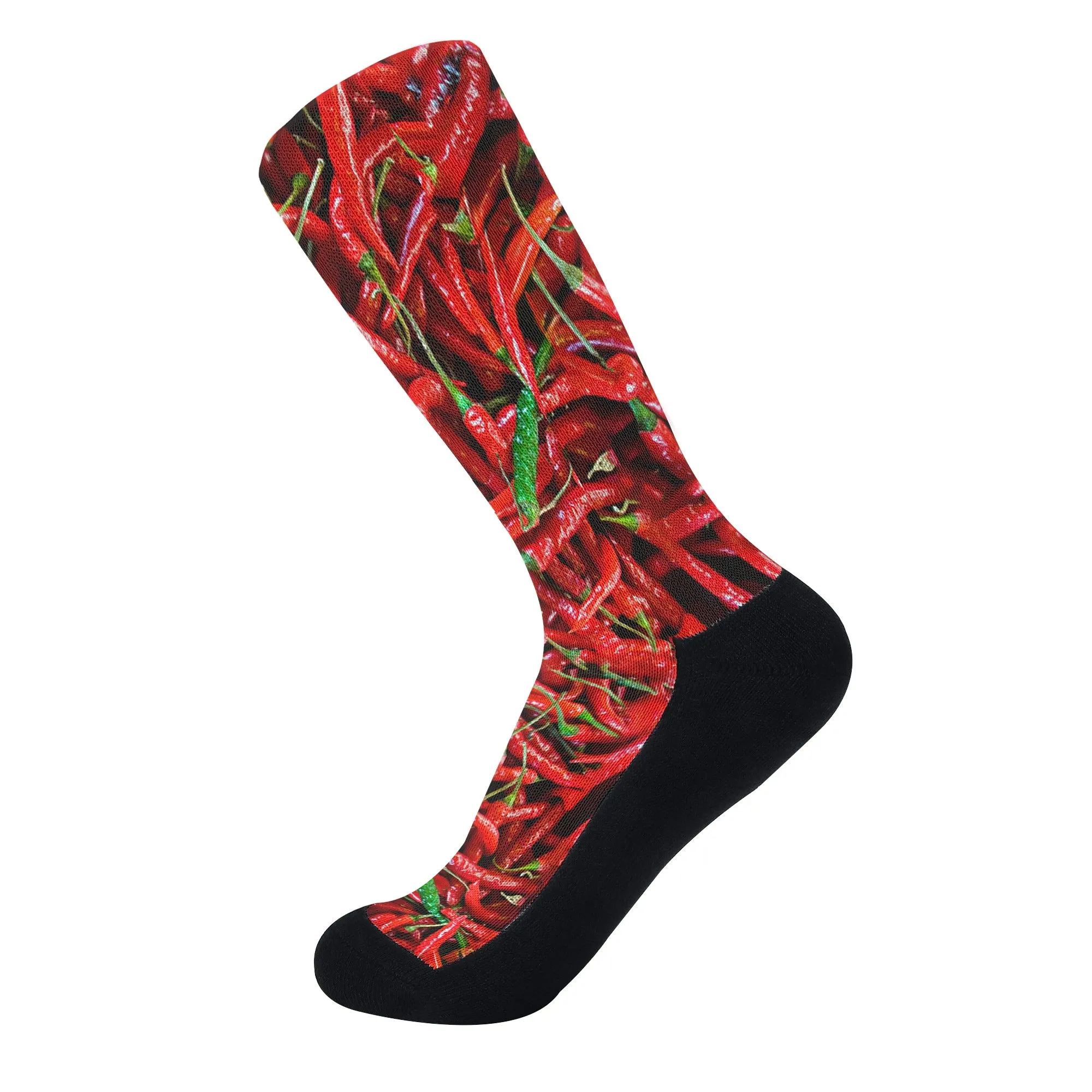 Garden Fresh Socks: Chili Pepper
