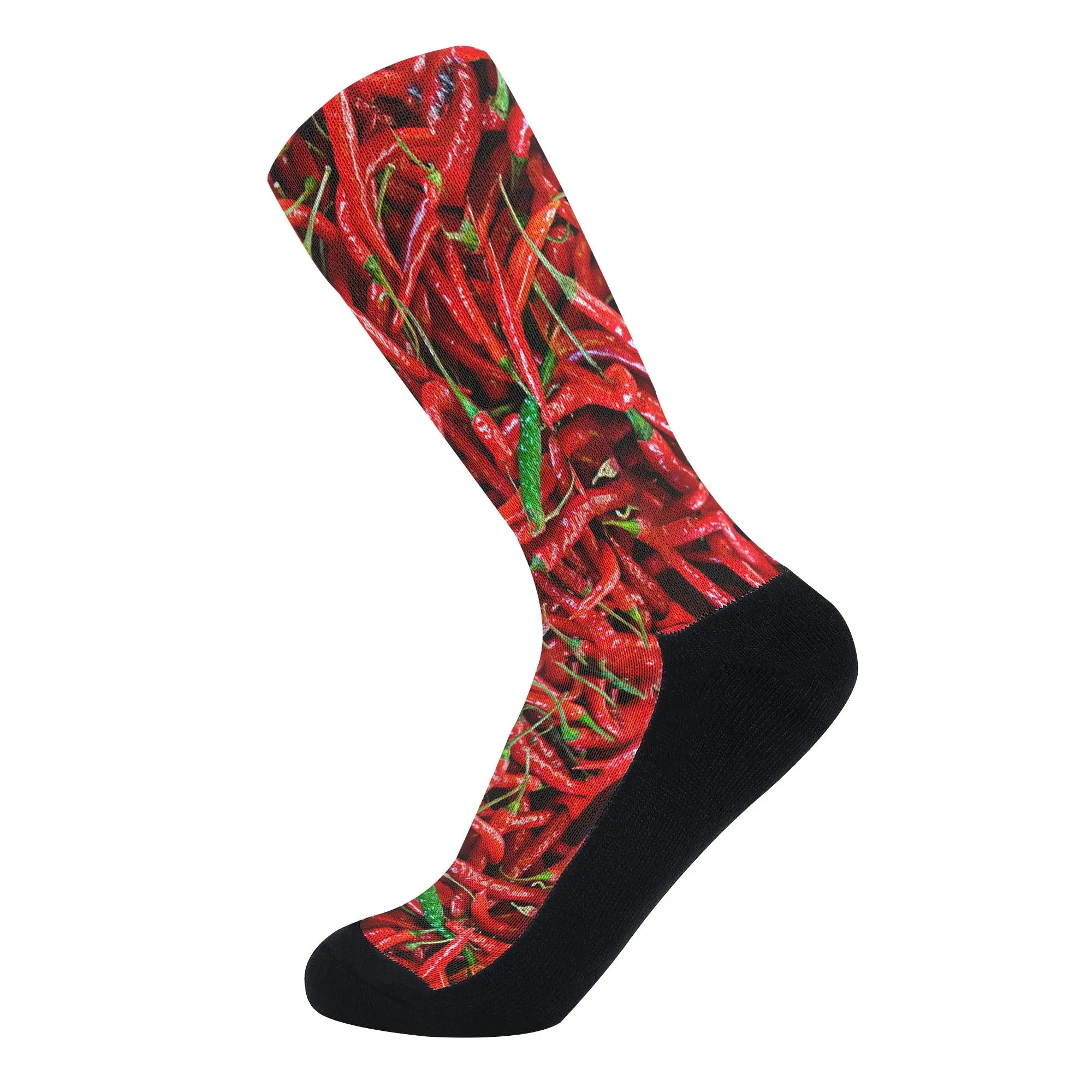 Garden Fresh Socks: Chili Pepper