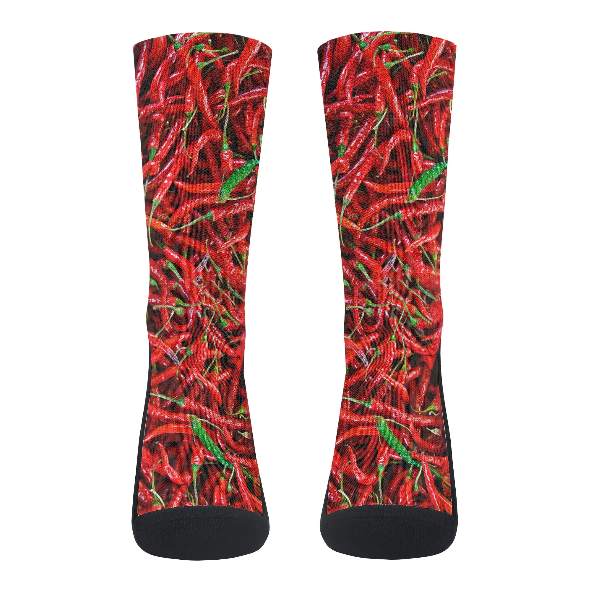 Garden Fresh Socks: Chili Pepper