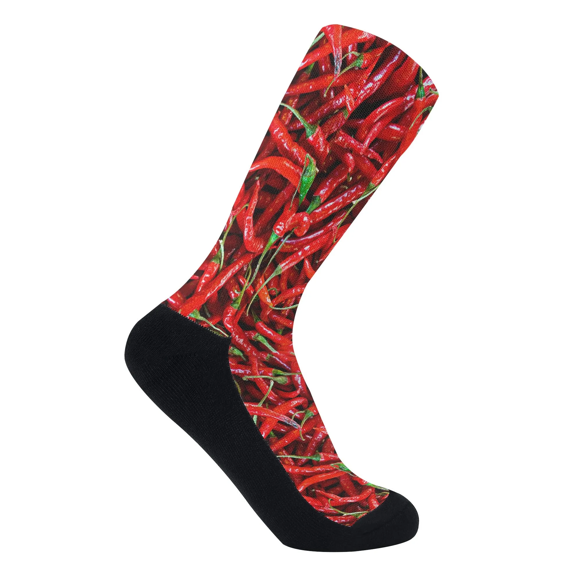Garden Fresh Socks: Chili Pepper