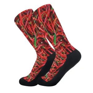 Garden Fresh Socks: Chili Pepper