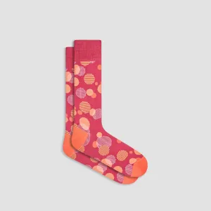 Geometric Mid-Calf Socks