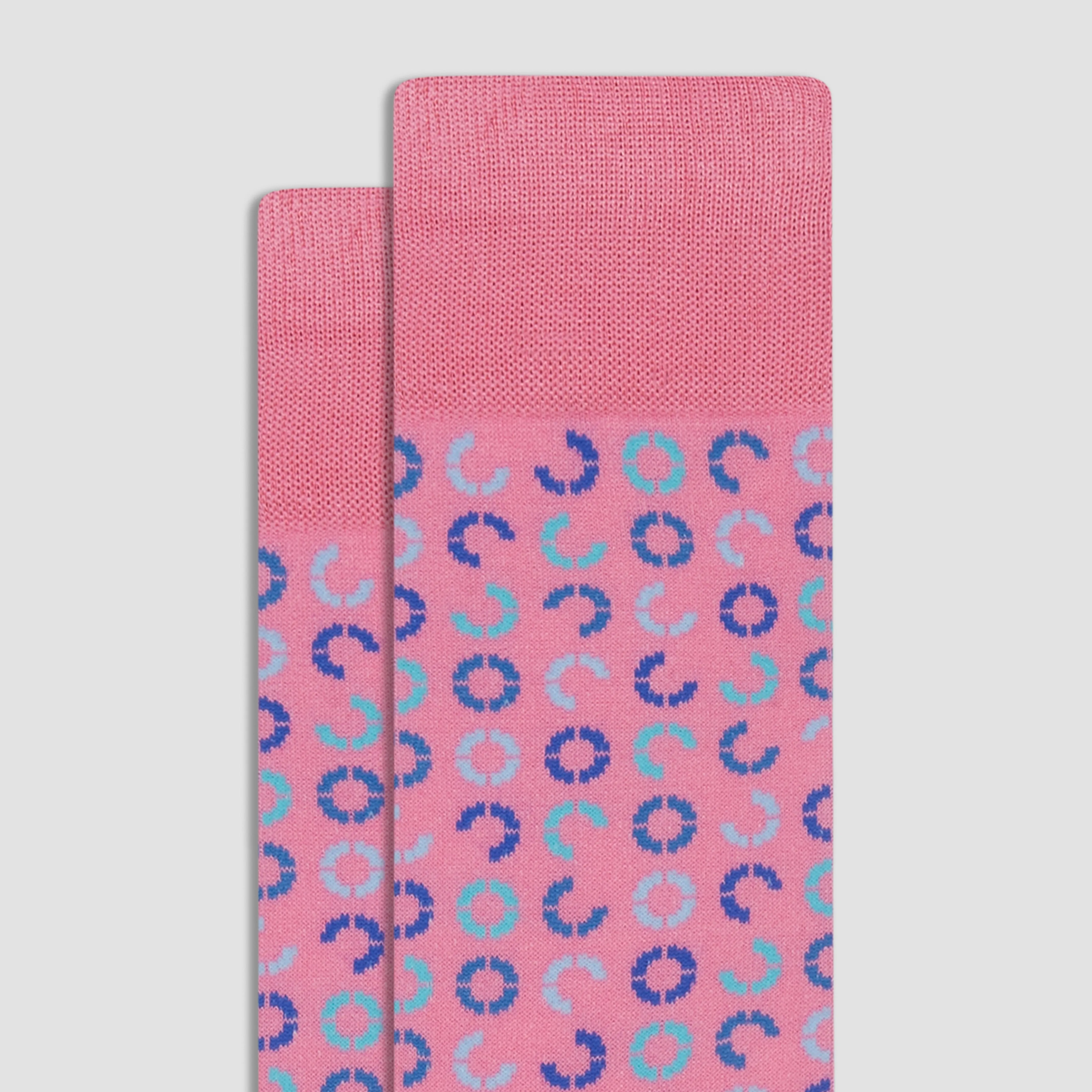 Geometric Mid-Calf Socks