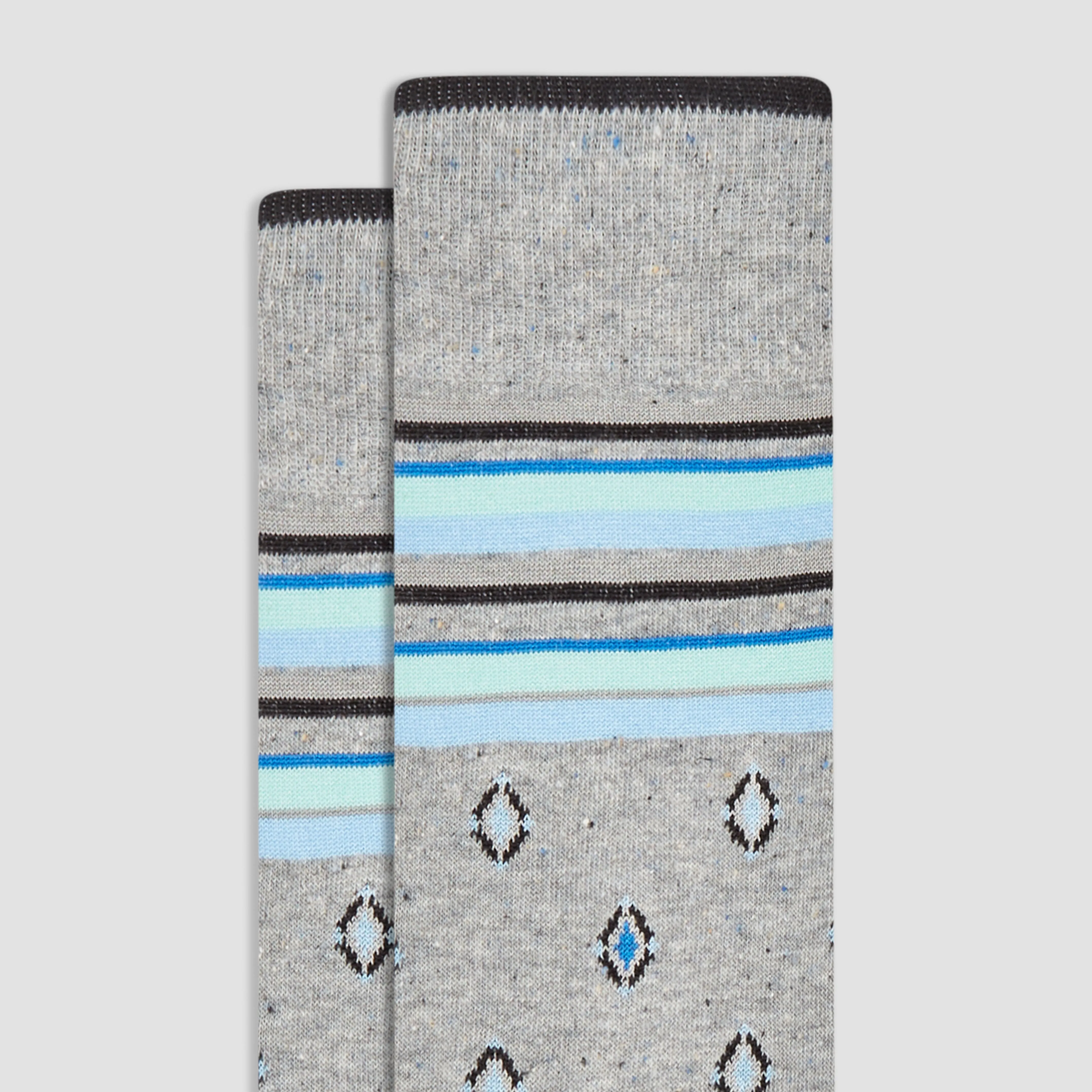Geometric Mid-Calf Socks