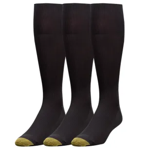 Gold Toe Metropolitan Over The Calf Sock - Black