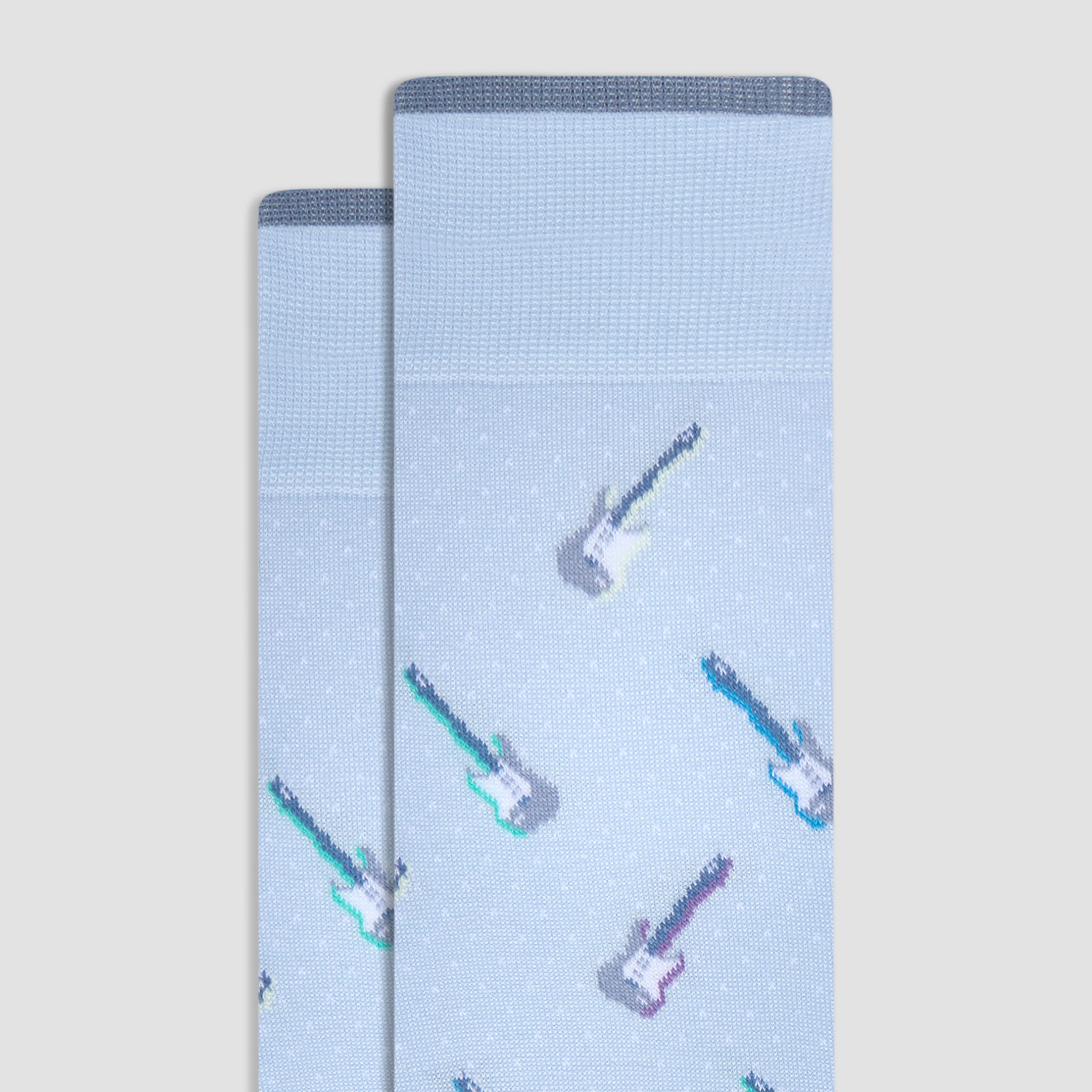 Guitar Mid-Calf Socks