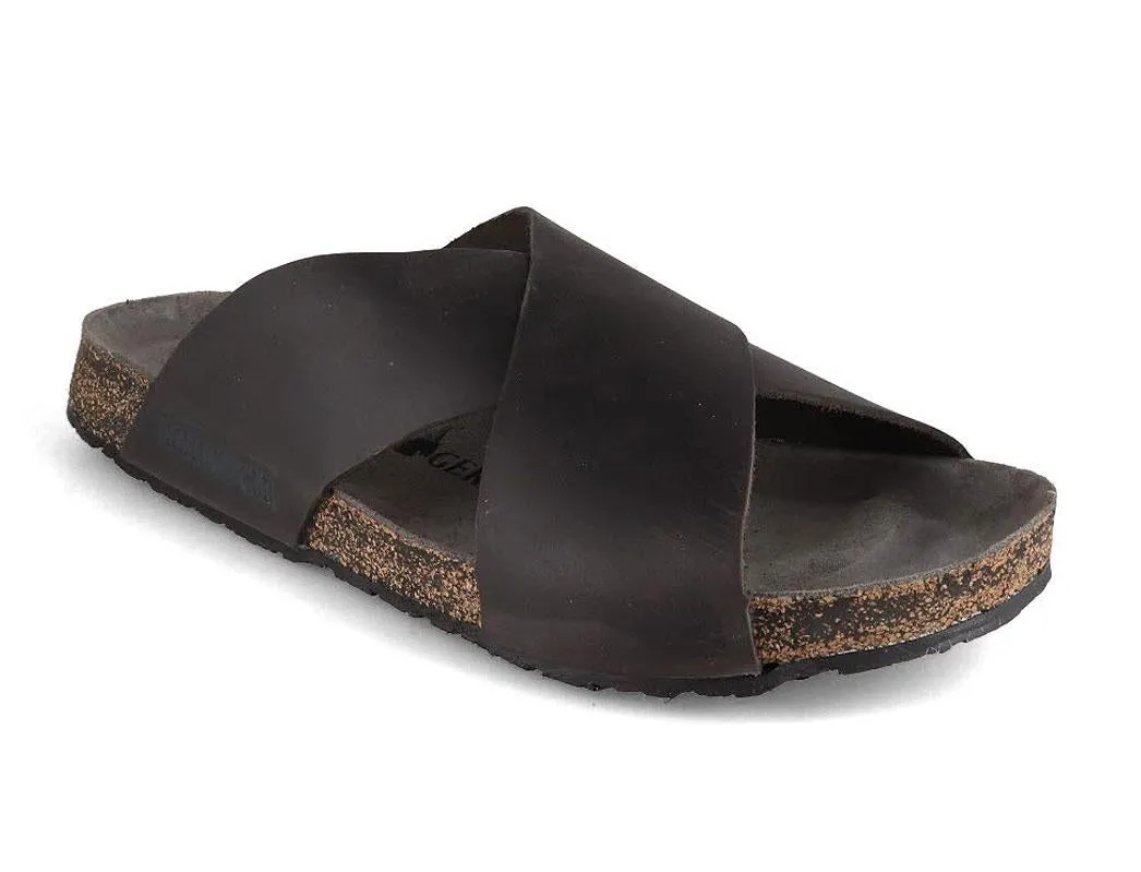 HAFLINGER Men's Leather Mules Bio Mio