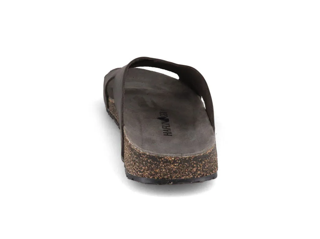 HAFLINGER Men's Leather Mules Bio Mio