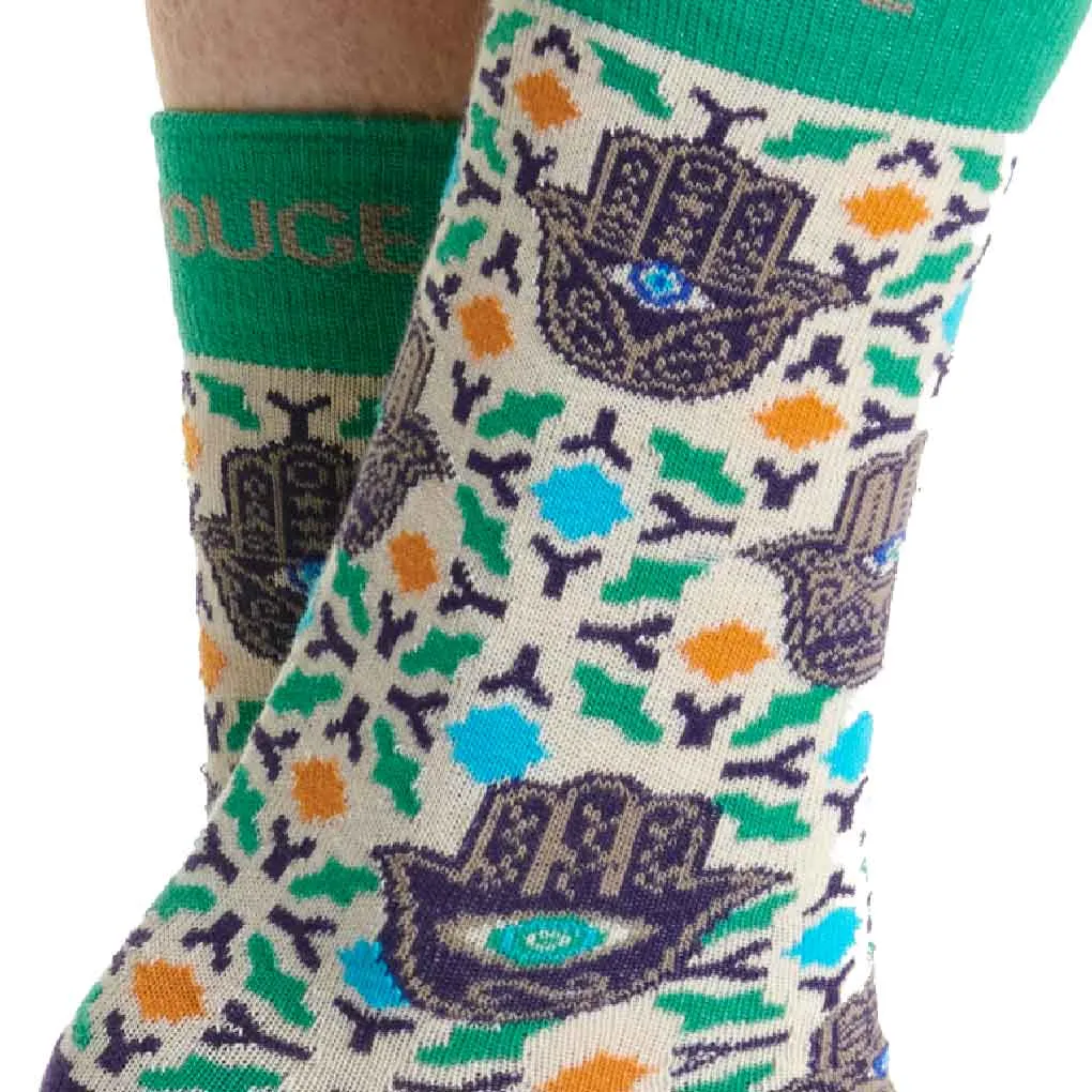 Hamsa Theme Socks for Him