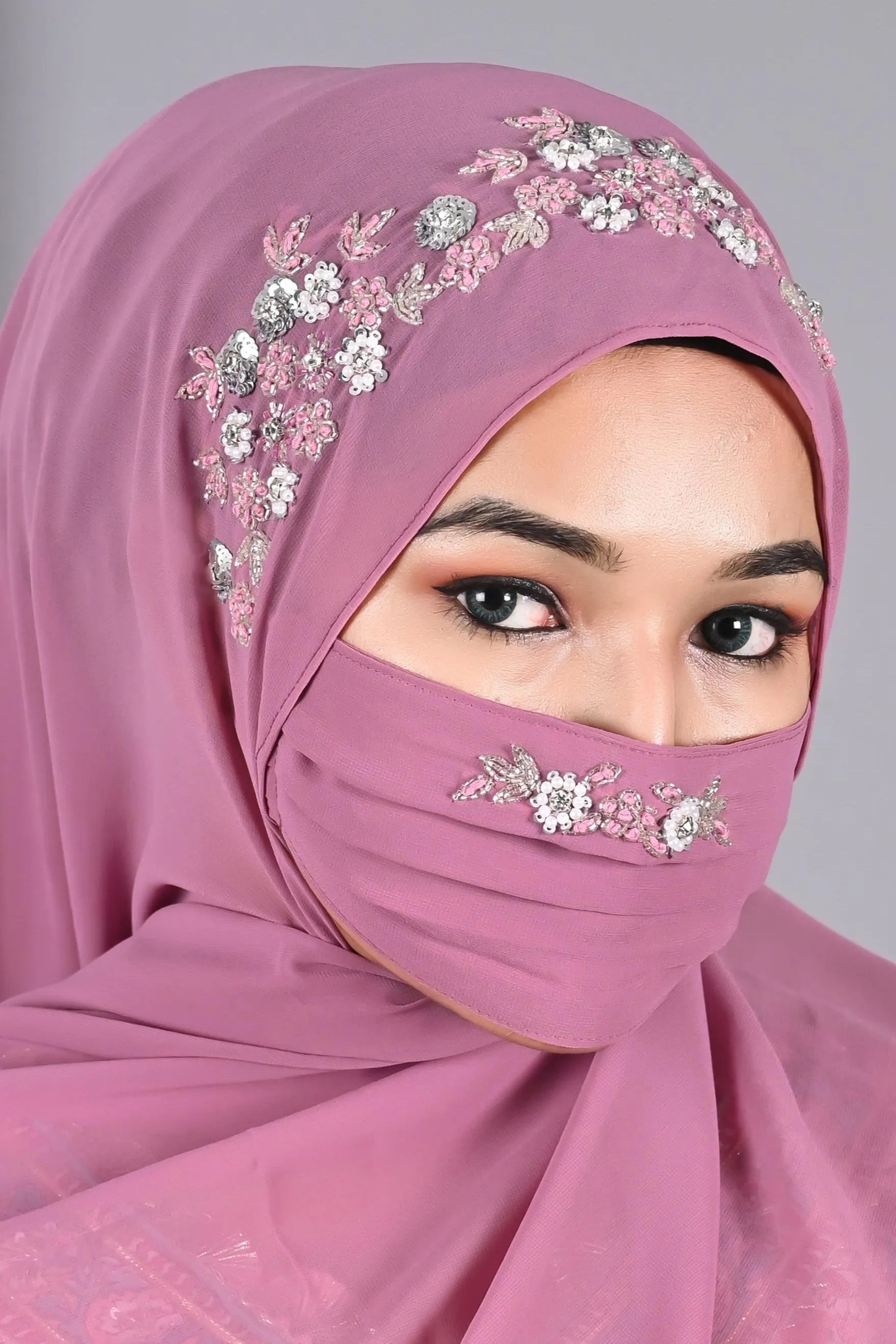 Handwork Premium Hijab Friendly Mask