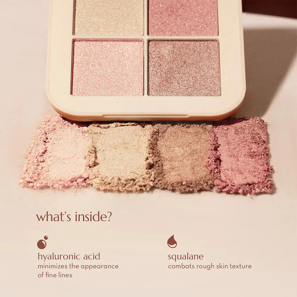Happy Skin Off Duty Highlighting Face Palette - Honeymoon Glow