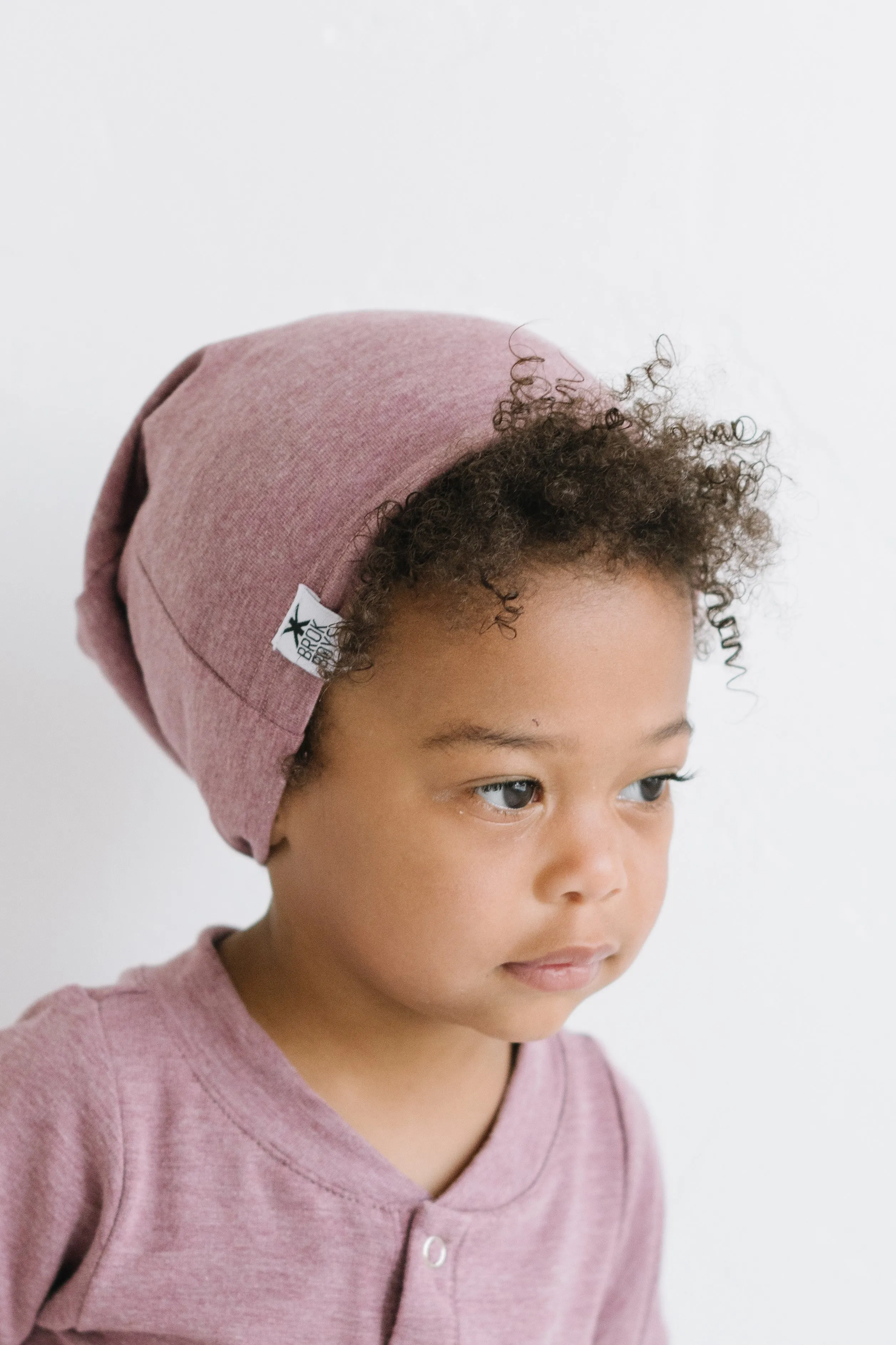 Heathered Thistle Bamboo Slouchy Hat