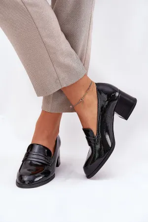 Heeled low shoes Step in style