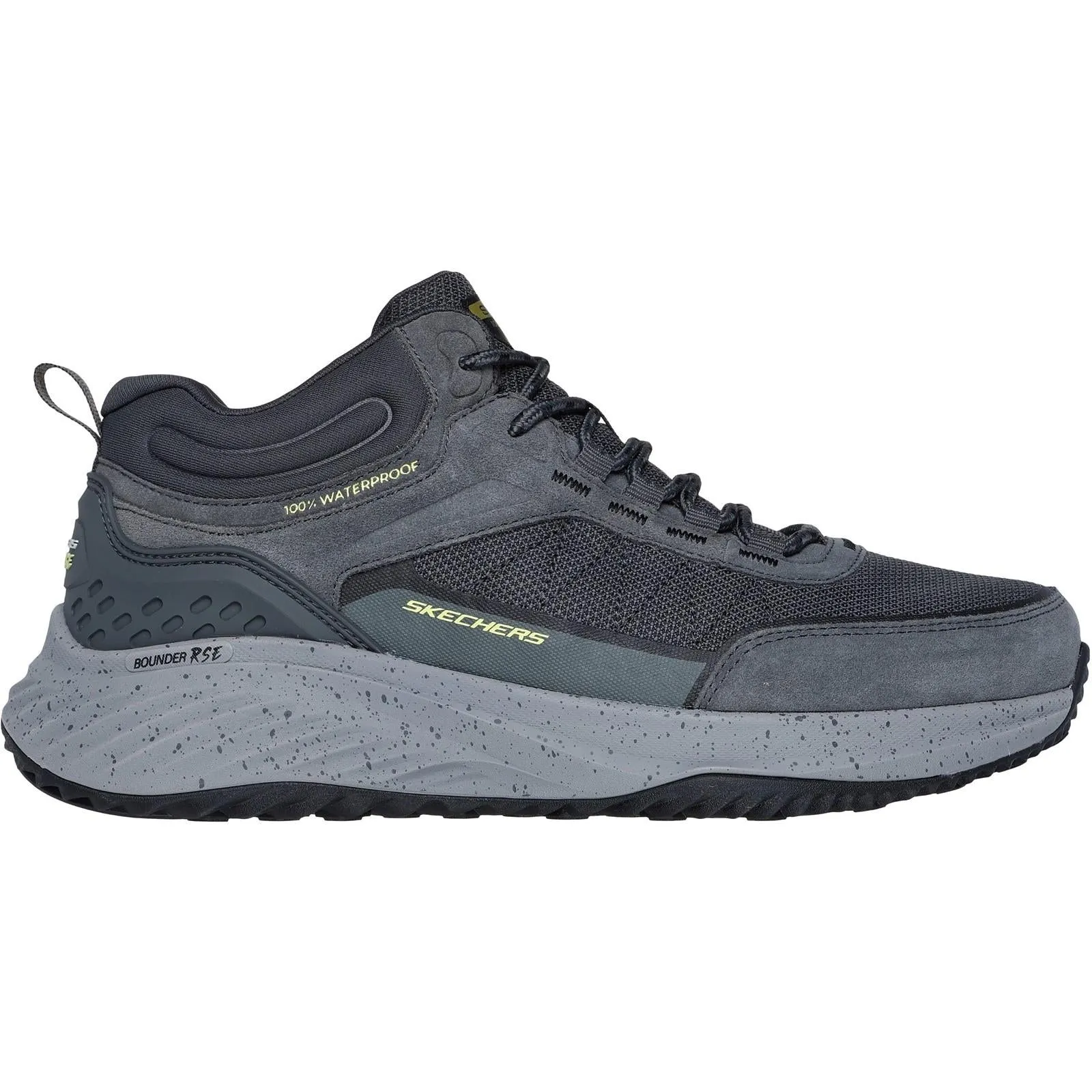 Herren Wide Fit Skechers 232961 Bounder Rse Stiefel