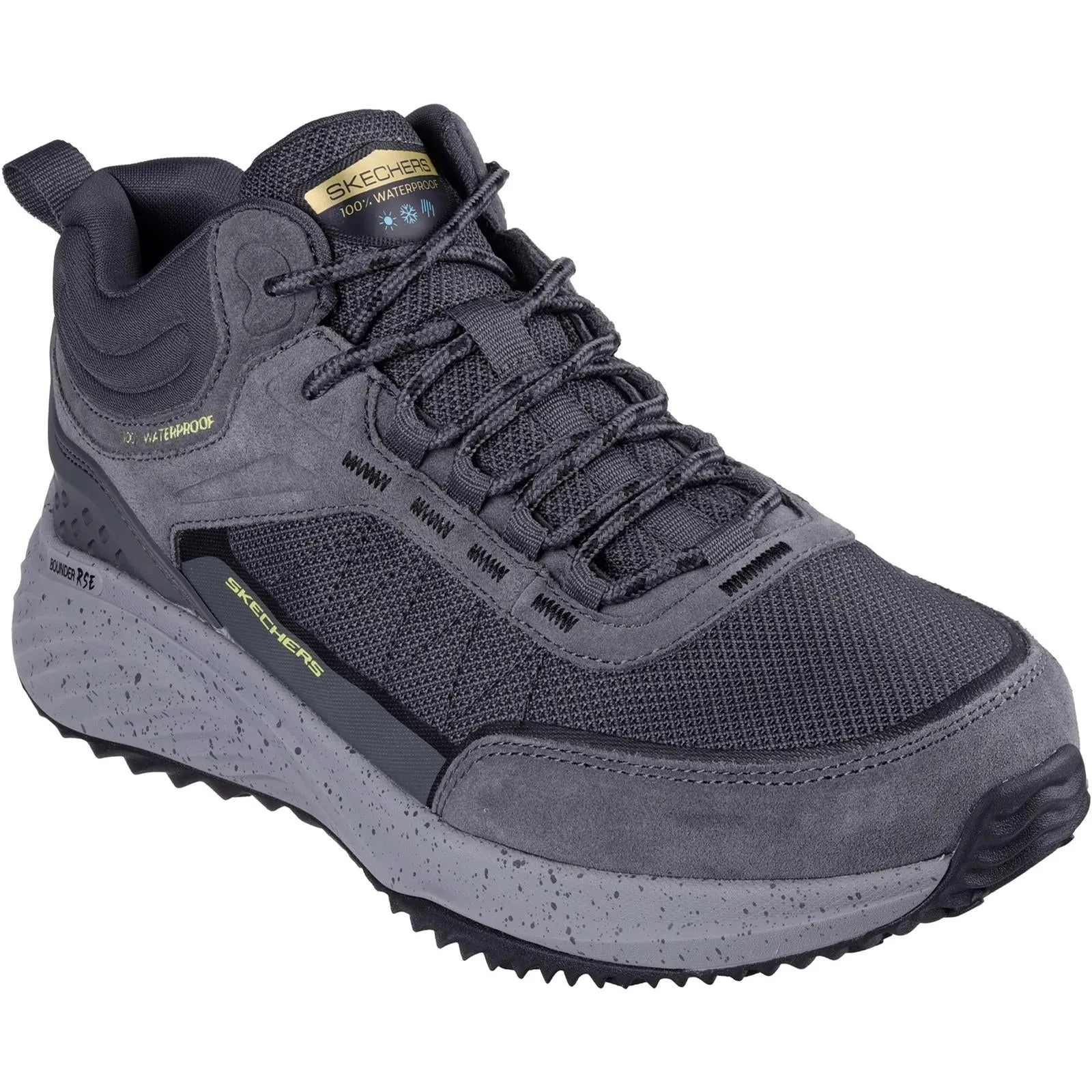 Herren Wide Fit Skechers 232961 Bounder Rse Stiefel
