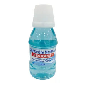 HEXIDINE CHLORHEXIDINE MOUTHWASH 160ML